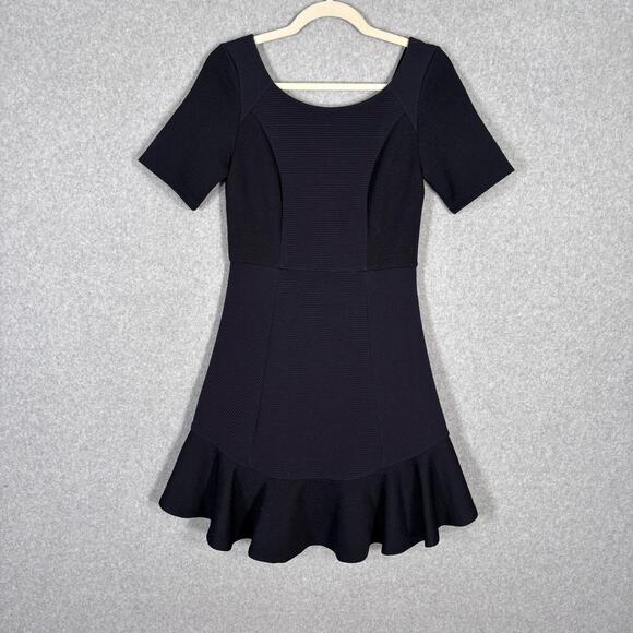 Anthropologie Dresses & Skirts - Anthropologie HD In Paris Dress 6 Marcelline Ruffle Textured Ribbed Flounce Twee